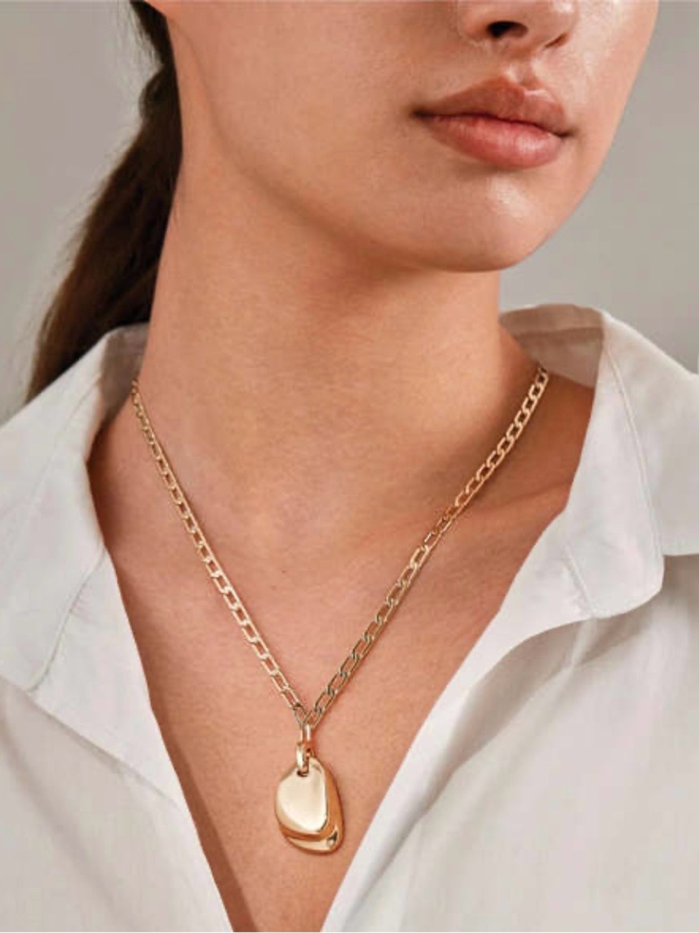 Jenny Bird Willa Pendant Gold
